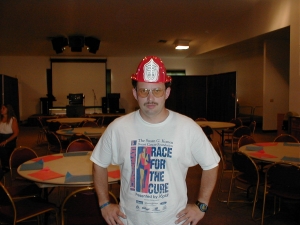 Me trying to look like a fireman