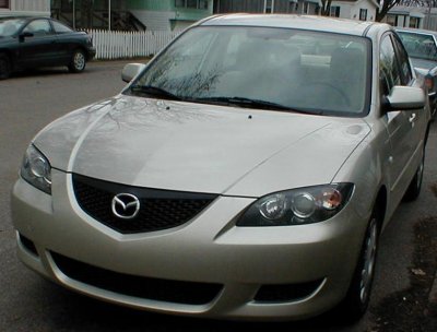 A picture of my new car
